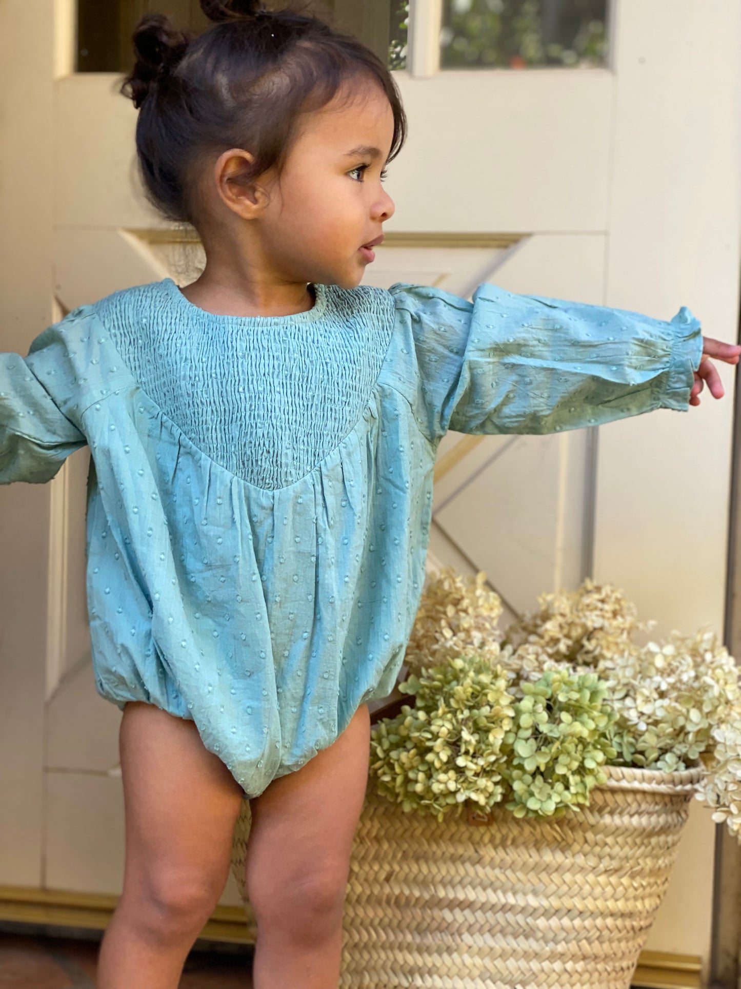Rimini Romper Seafoam