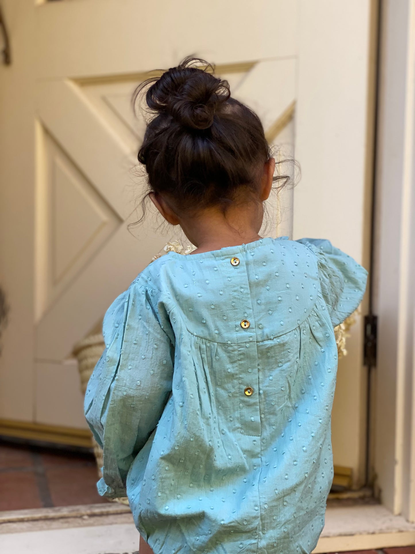 Rimini Romper Seafoam