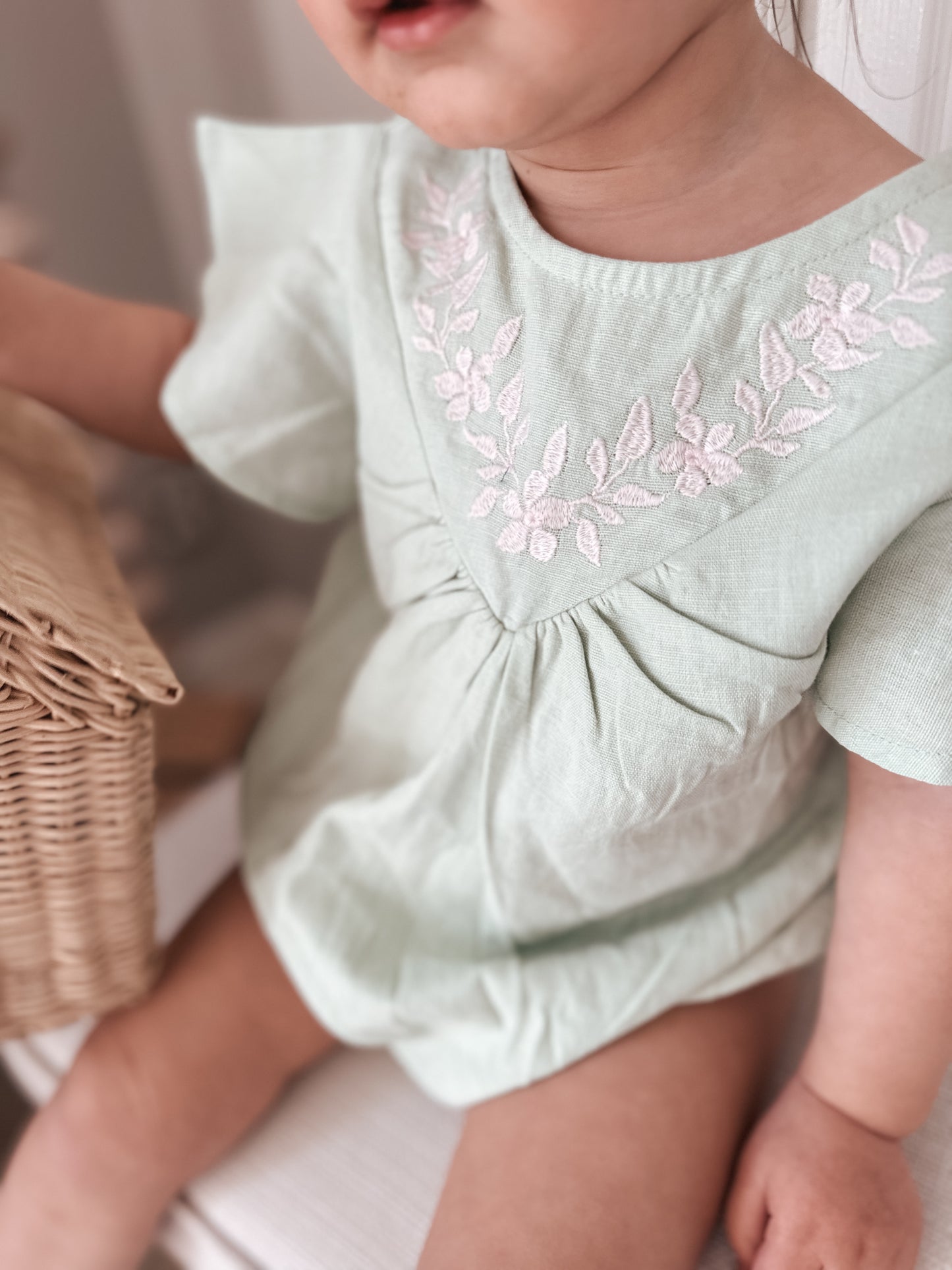 Finley Onesie Sage