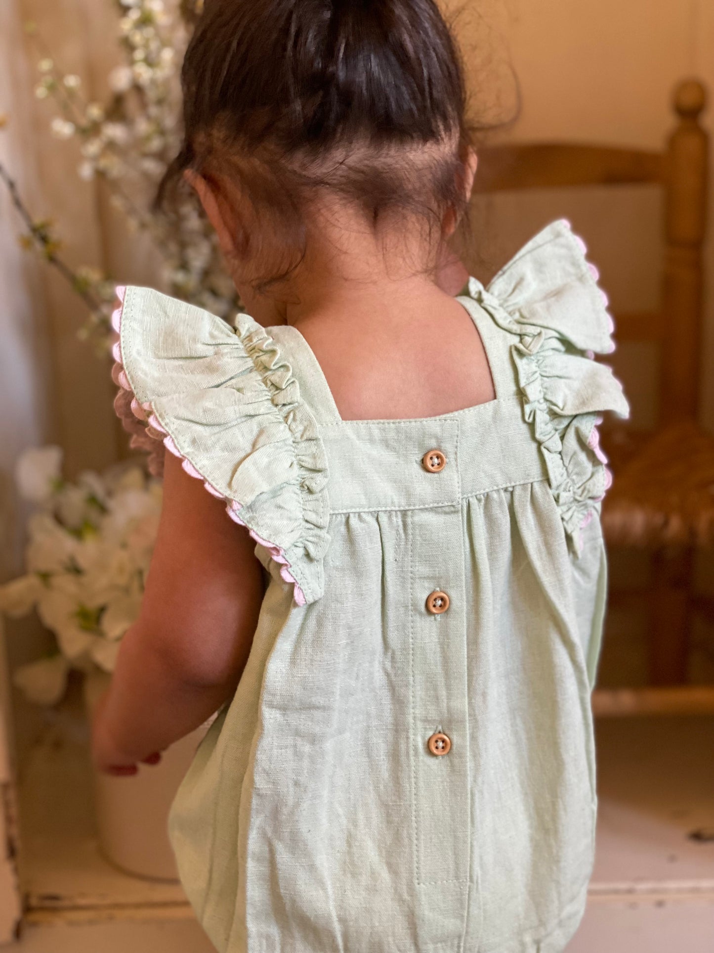 Roma Playsuit Sage