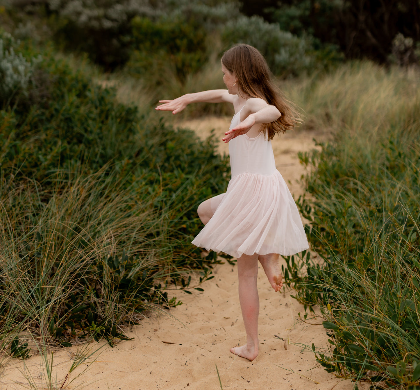 Tully Tulle Dress Primrose Pink