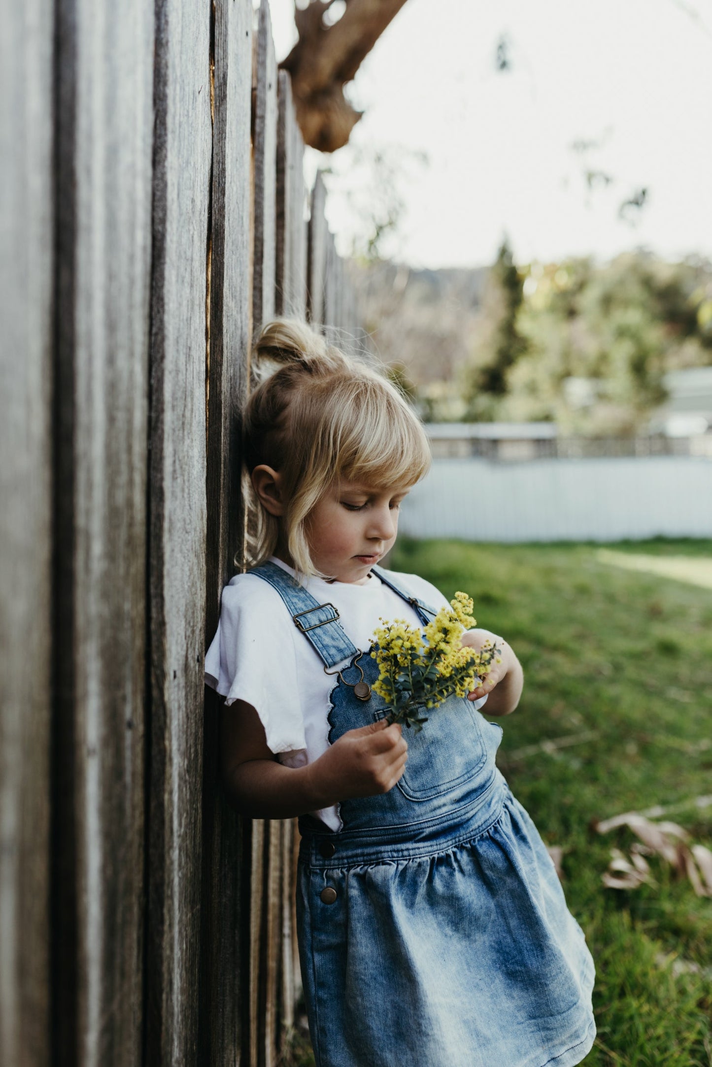 Cleo Denim Pinafore