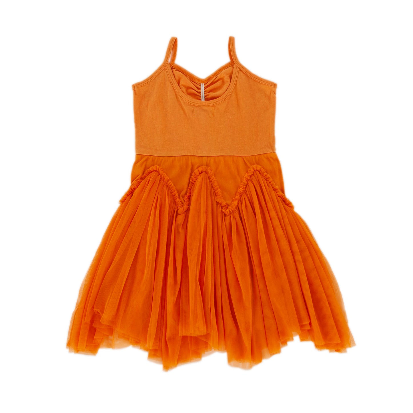 Velvet Dress Peach Caramel