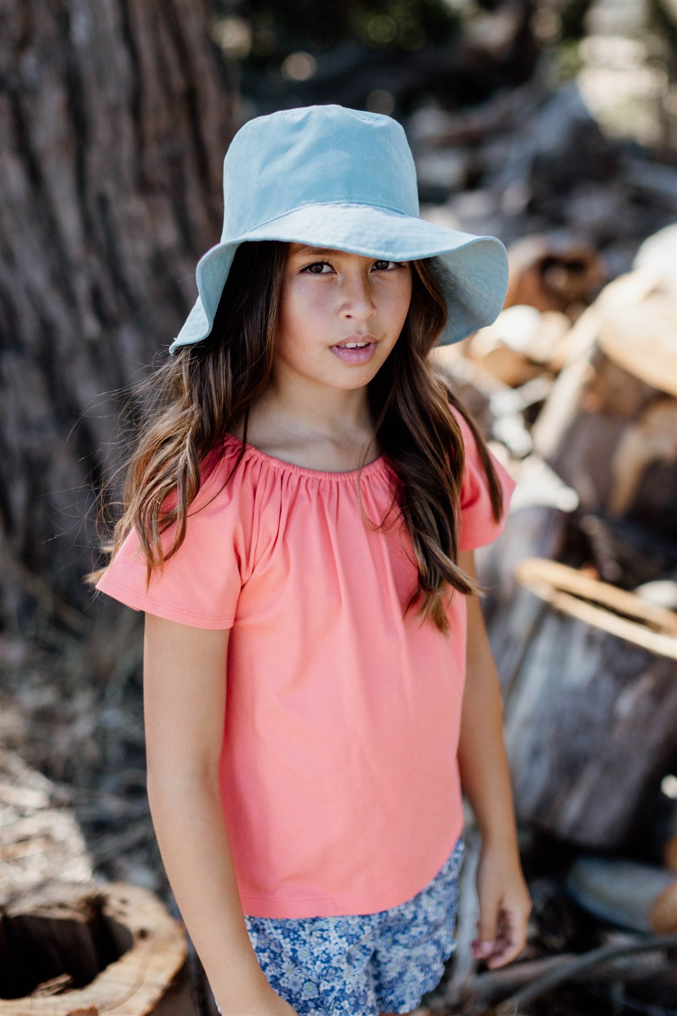 Velaska Tee Blue Aqua