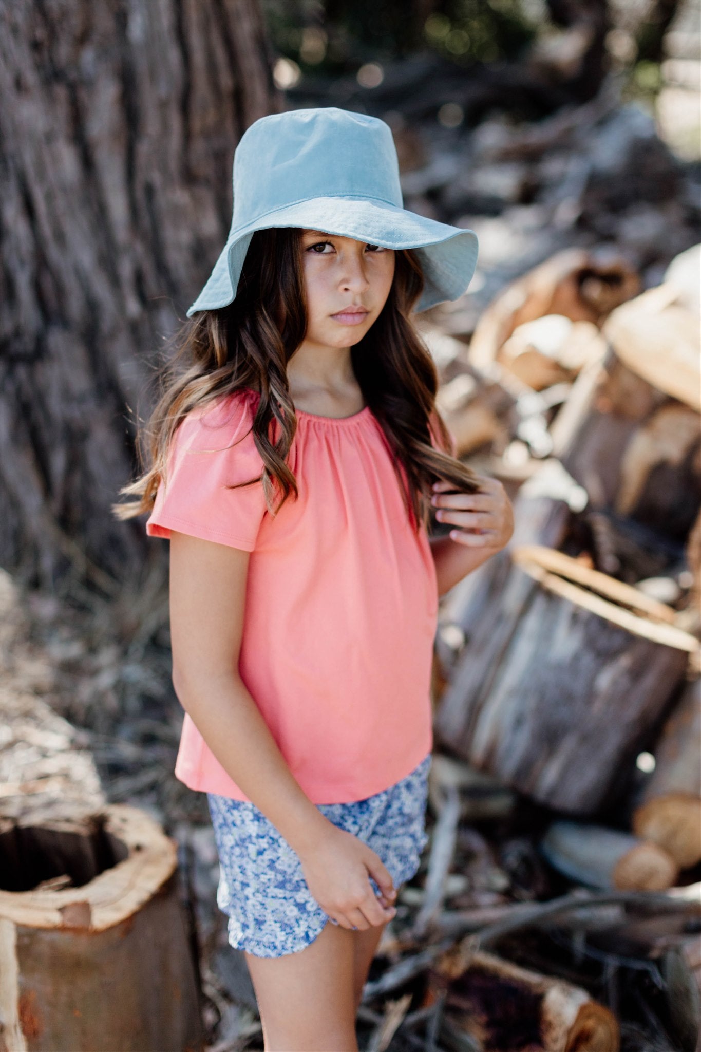Velaska Tee Blue Aqua