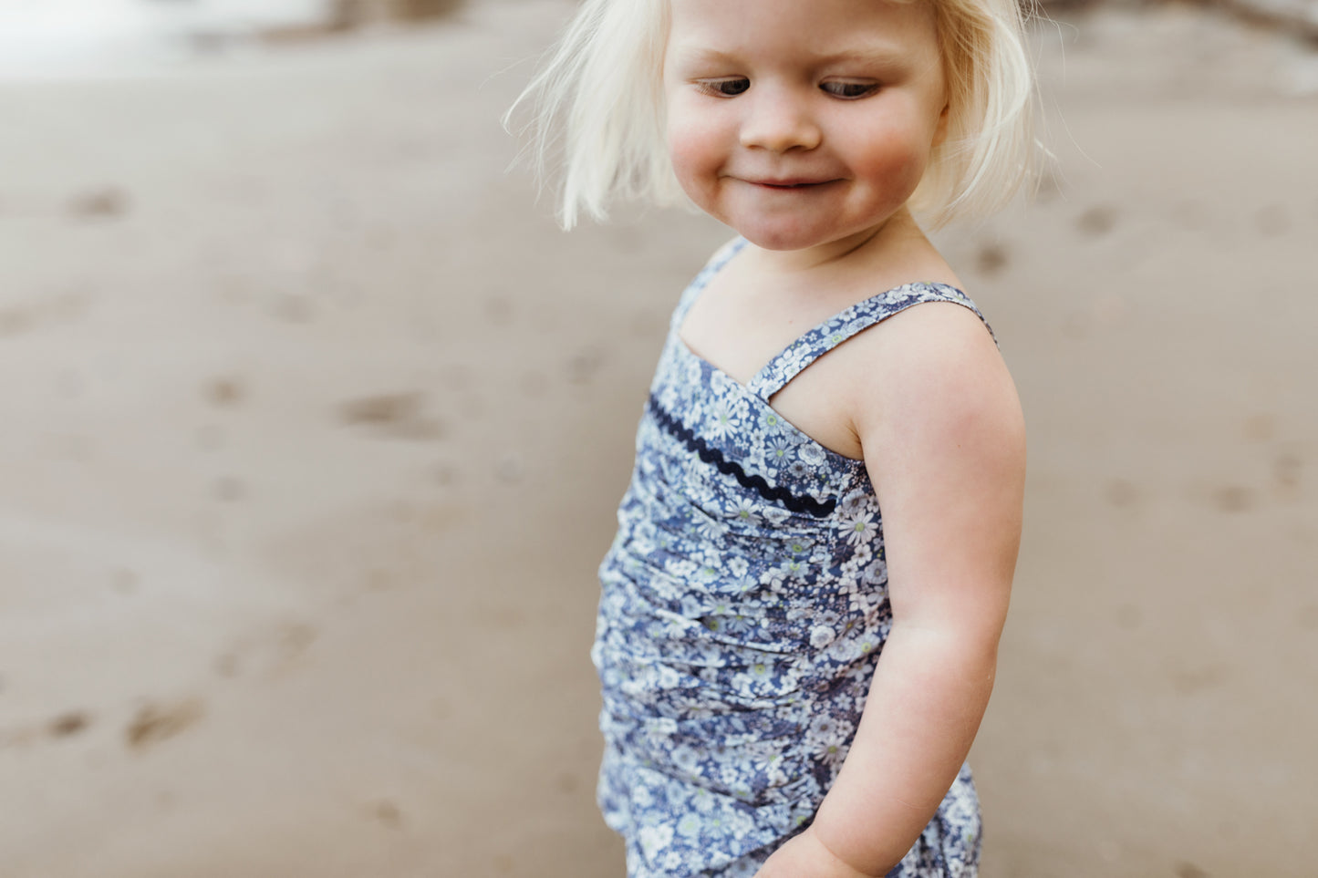 Isla Playsuit Daisy floral