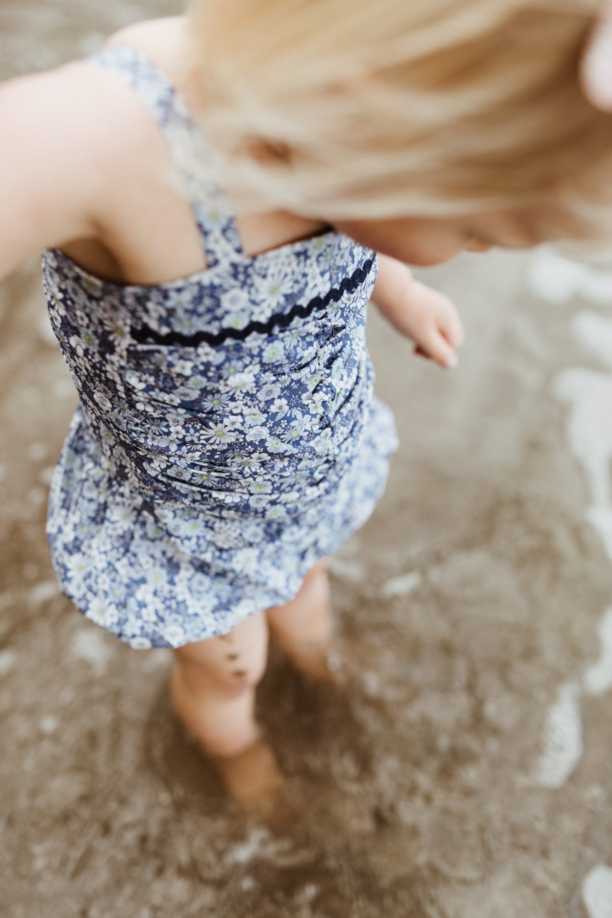 Isla Playsuit Daisy floral