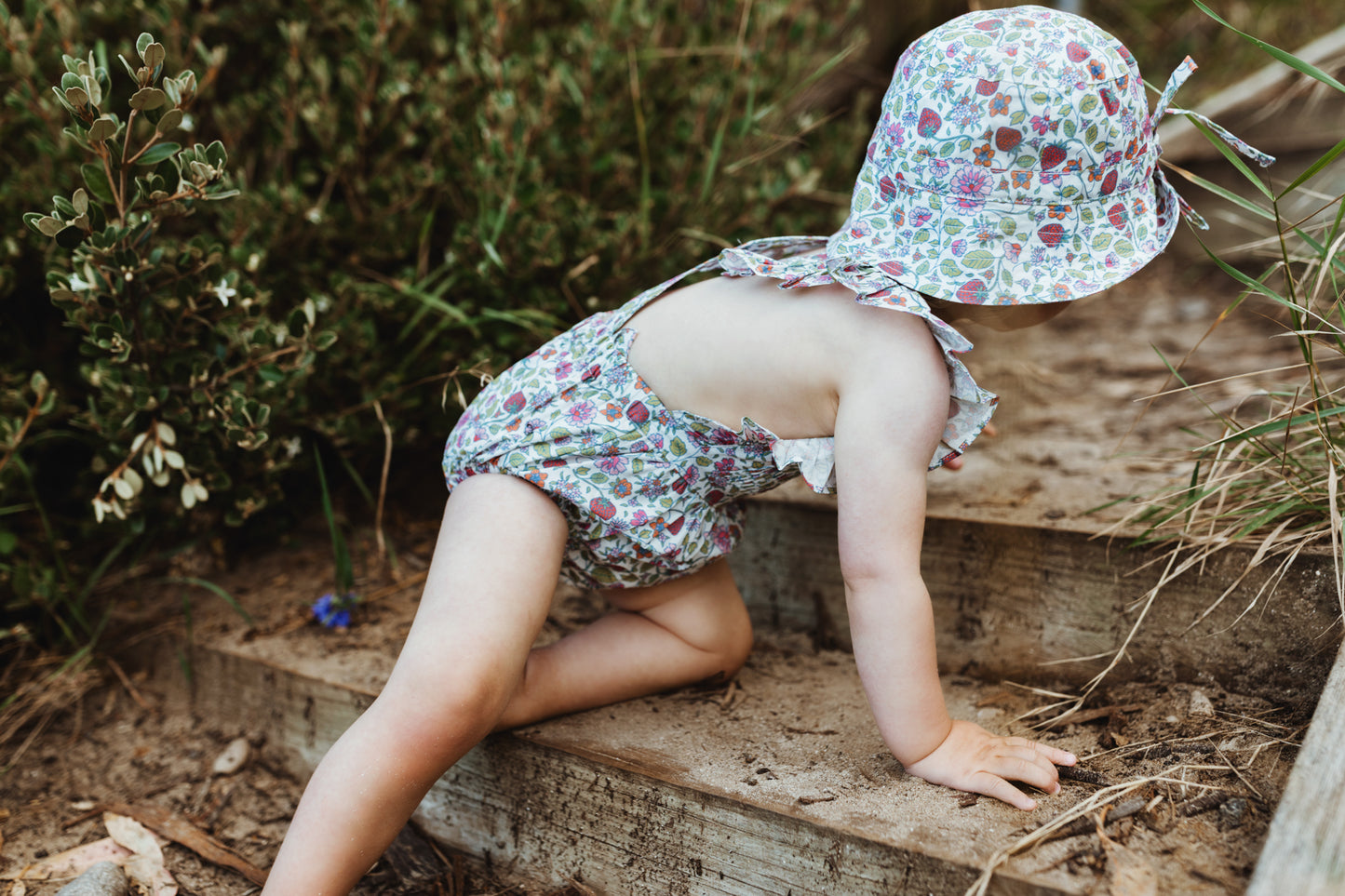 Maddie Playsuit Strawberry fields