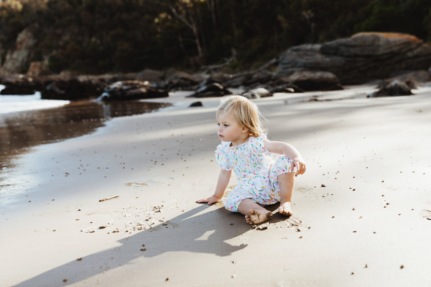 Mia Playsuit Sunflower