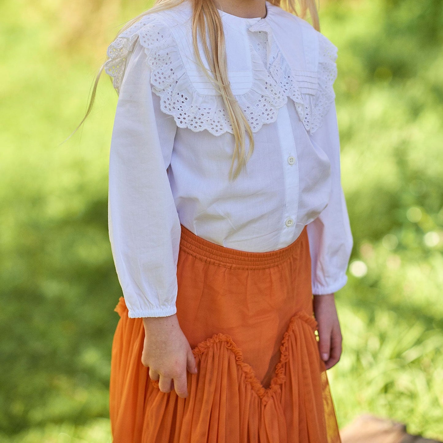 Harper Skirt Peach Caramel