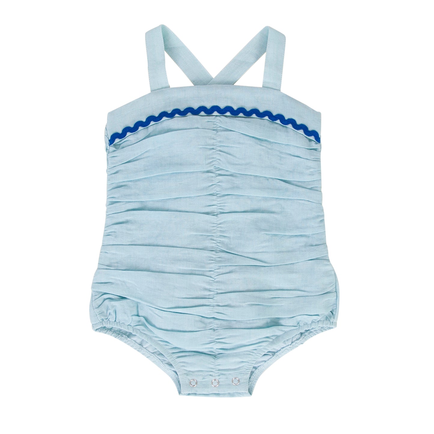 Isla Playsuit Blue Aqua