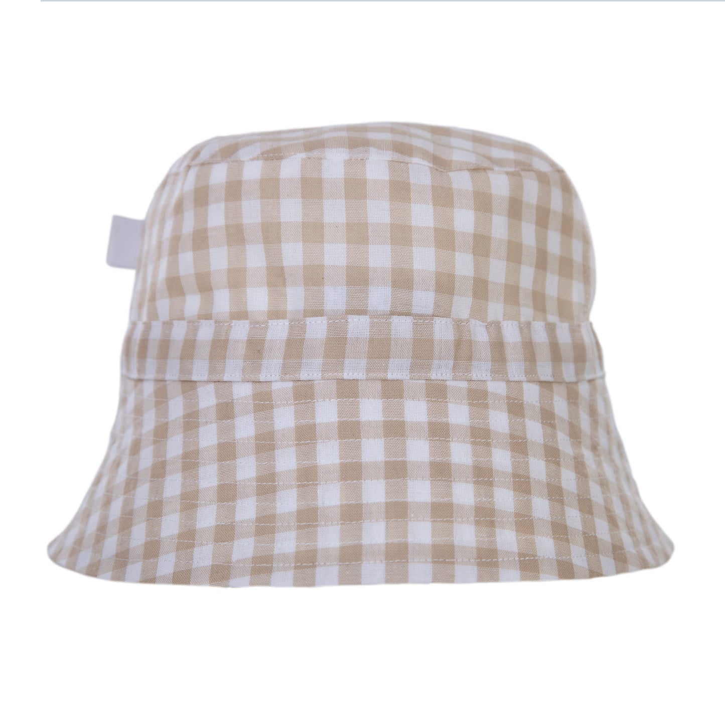 Melissa Hat Taupe Gingham