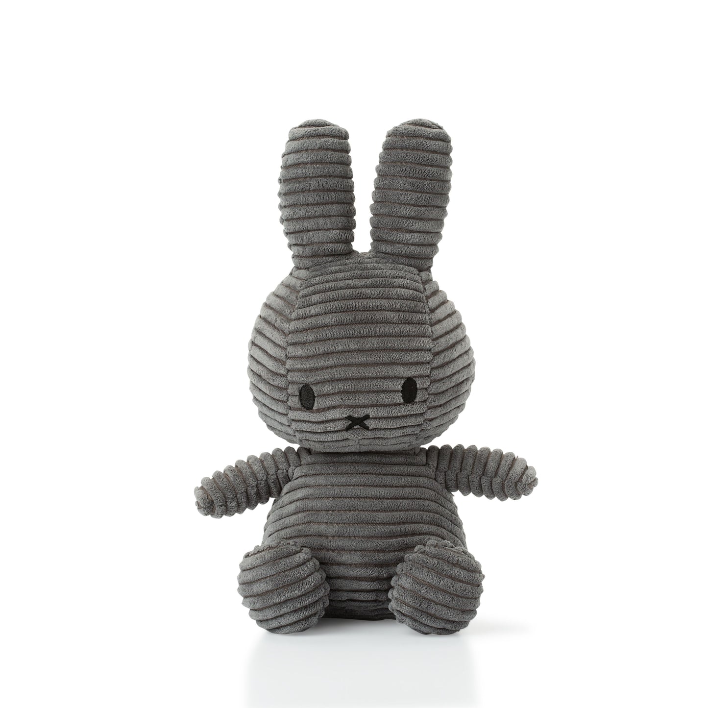 Miffy Sitting Corduroy Grey (23cm)