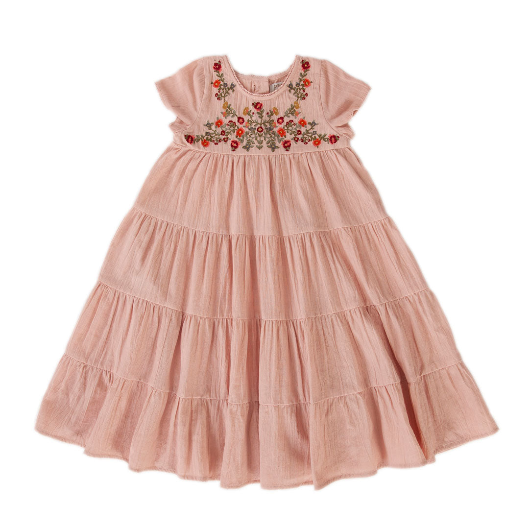 Rosie Dress in Dusty Pink