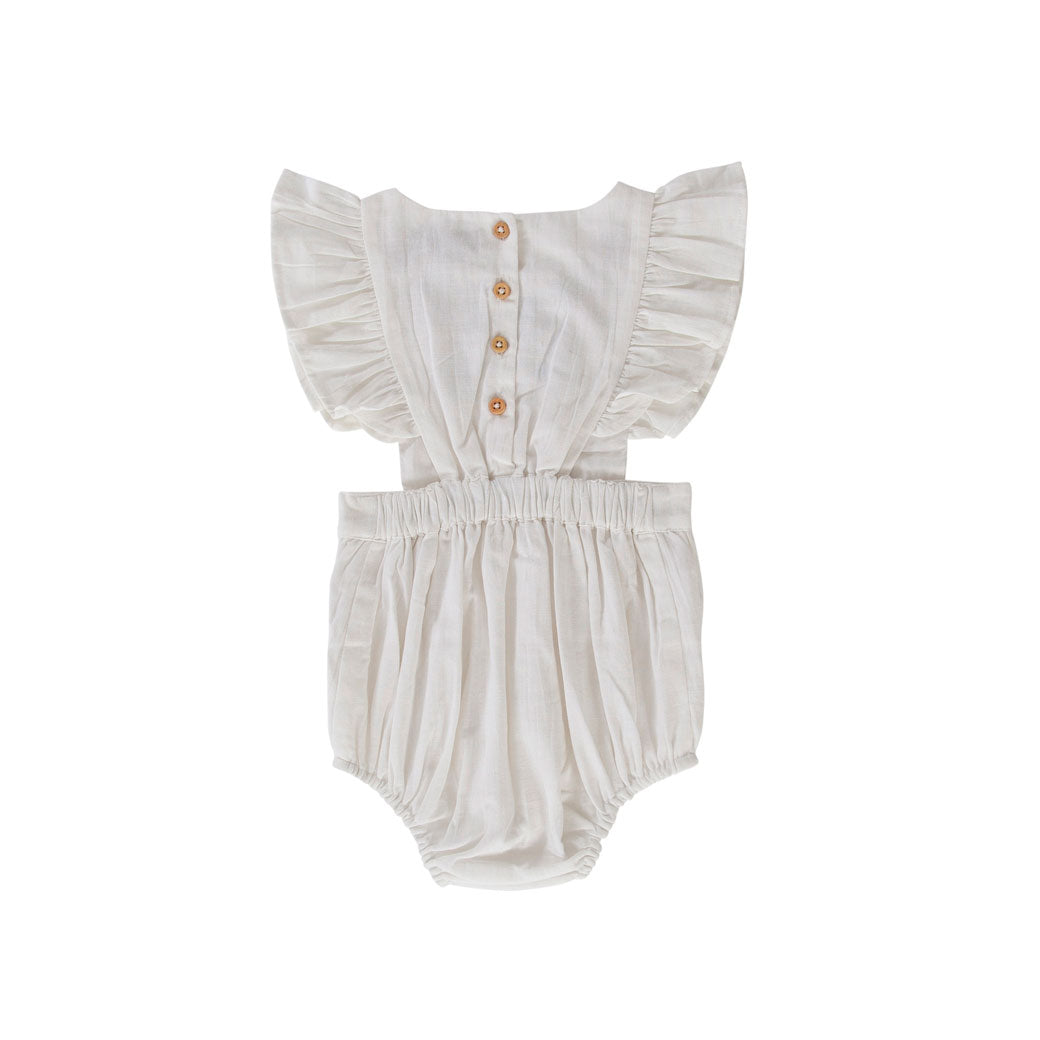 The Valley playsuit in white