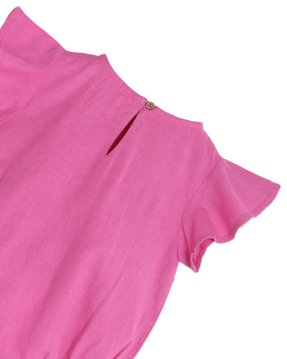 Finley Onesie Phlox Pink