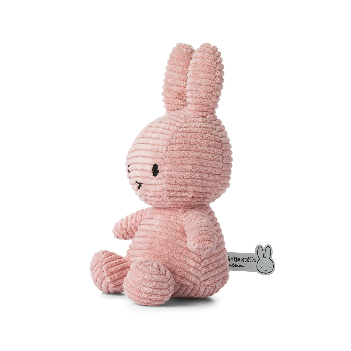 Miffy Sitting Corduroy Pink (23cm)