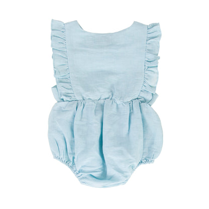 August Playsuit Blue Aqua
