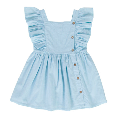 Atashi  Dress Blue Aqua