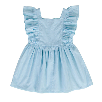 Atashi  Dress Blue Aqua