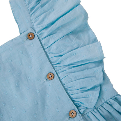 Atashi  Dress Blue Aqua
