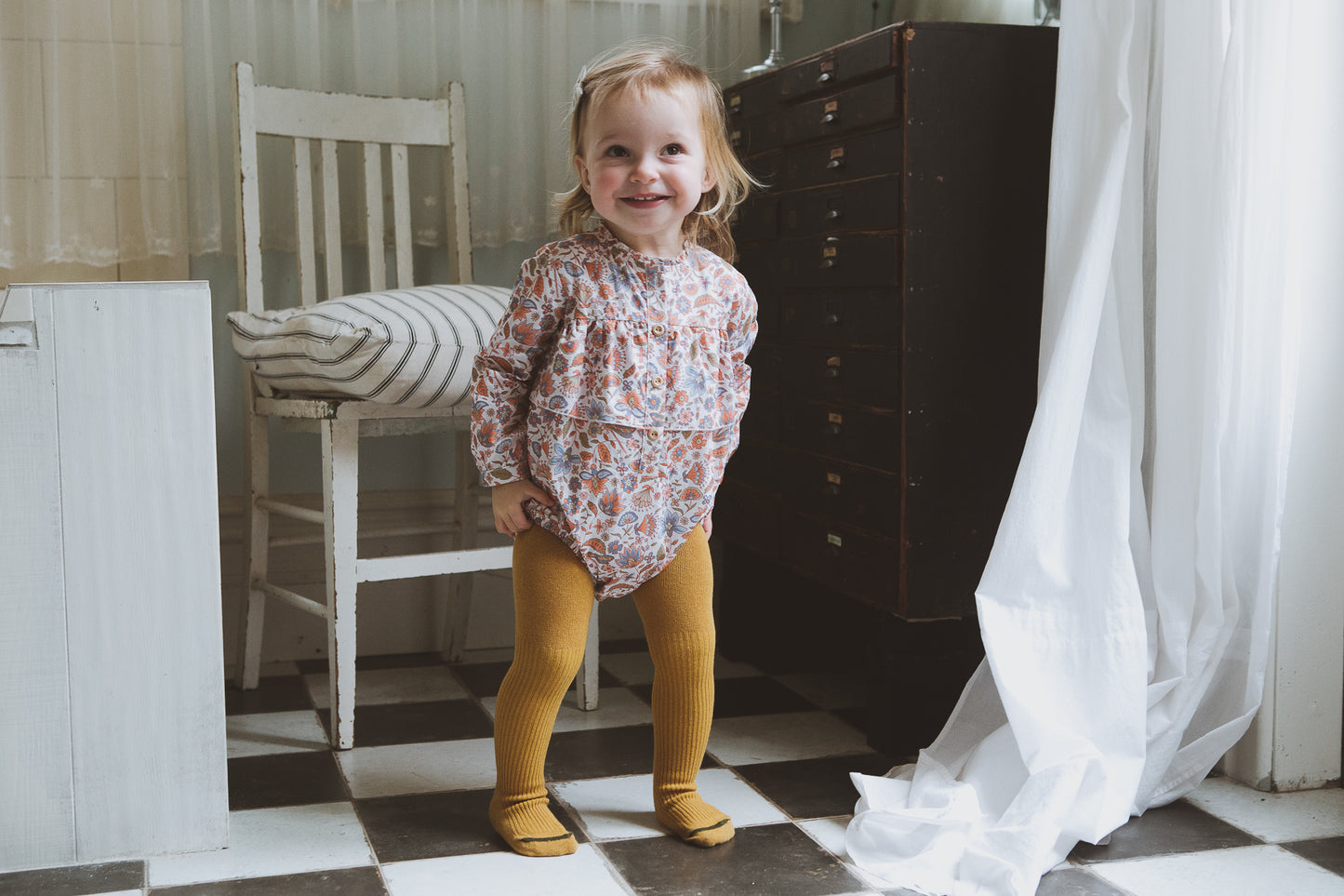 Fifi Tights Mustard