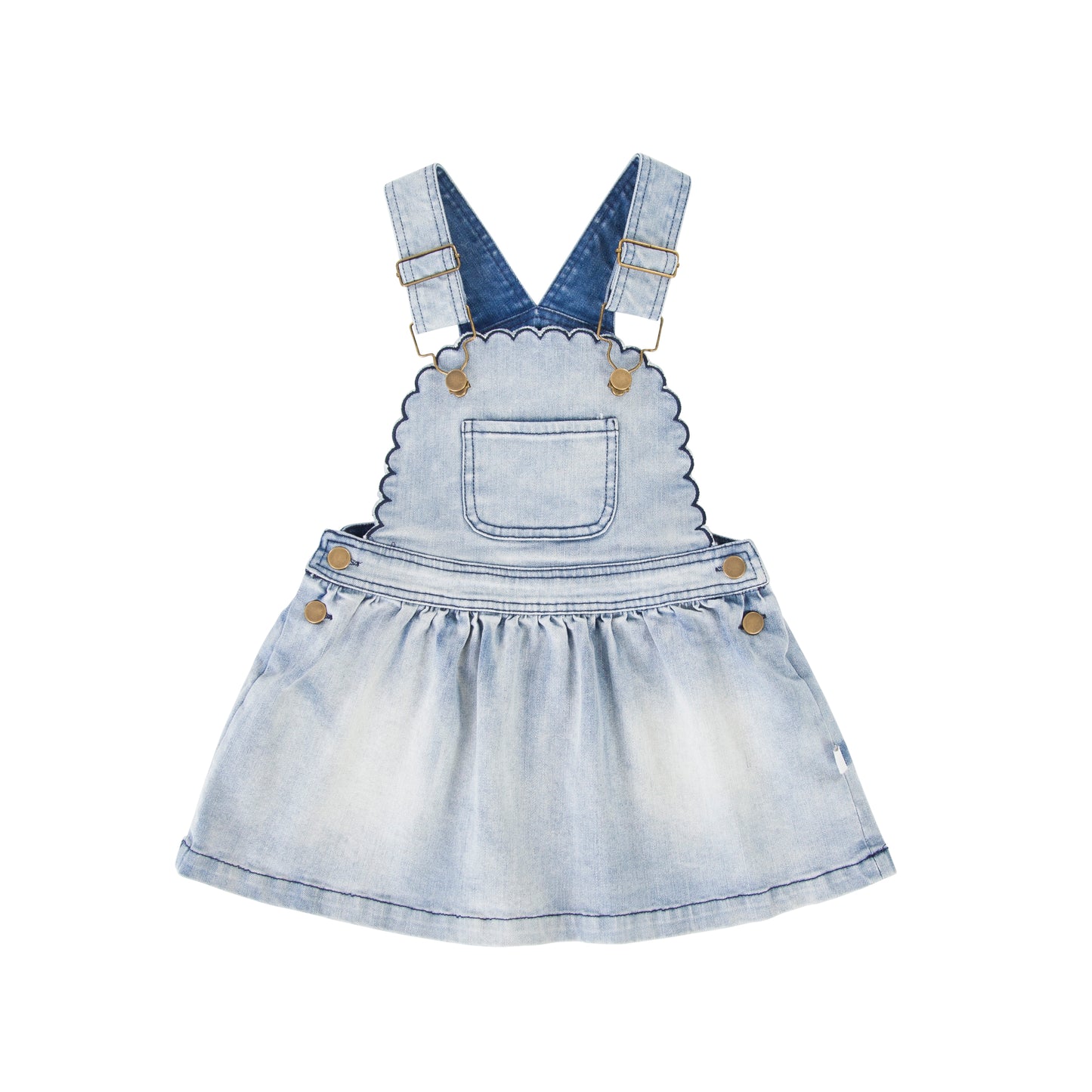 Cleo Denim Pinafore