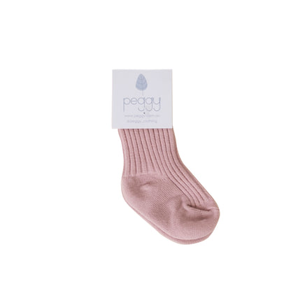 Polly Ankle Socks Dusty Pink