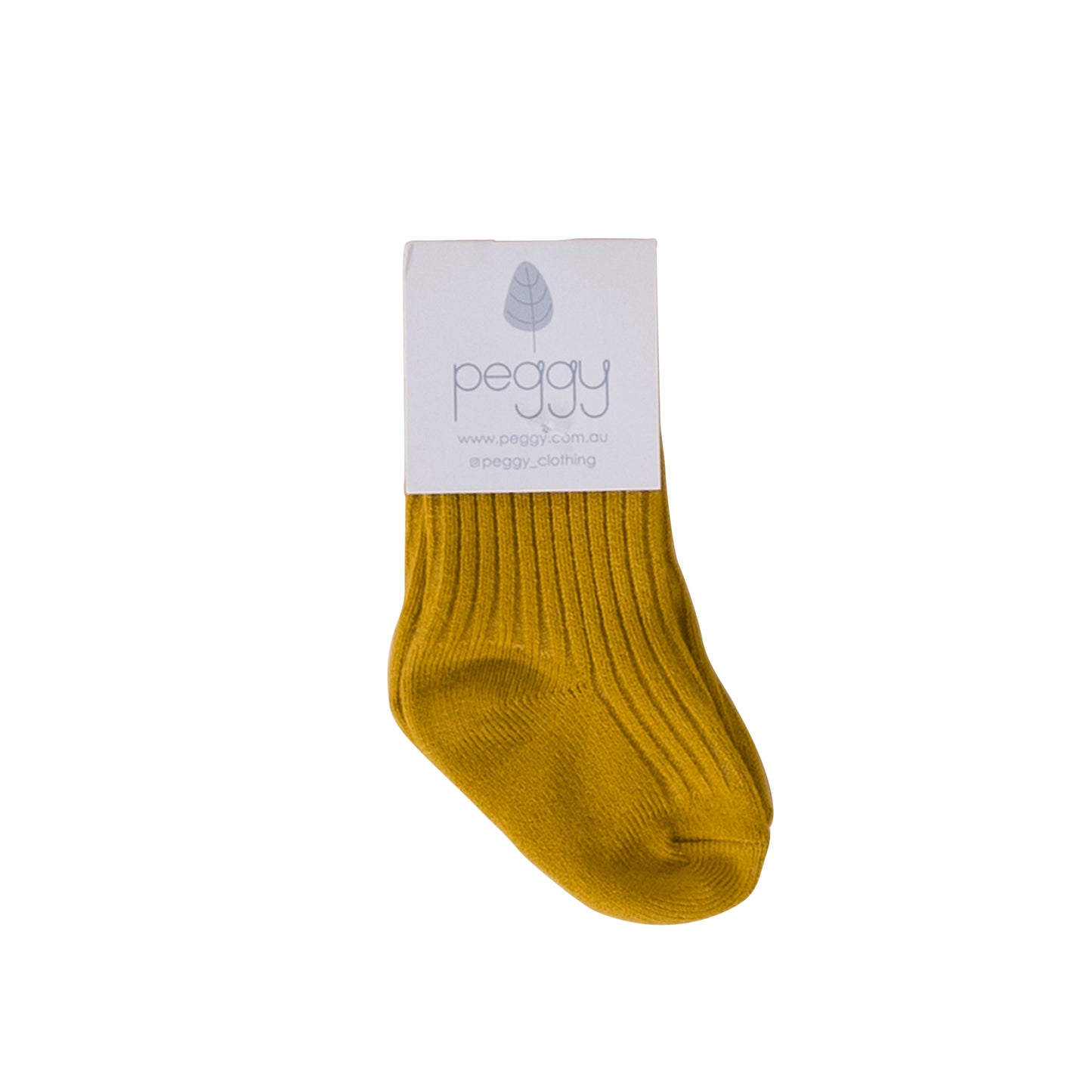 Polly Ankle Socks Mustard