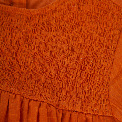 Trizay Dress Peach Caramel
