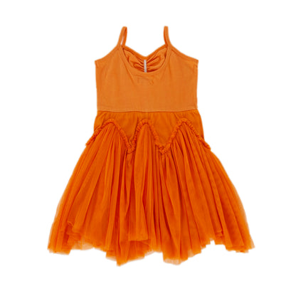 Velvet Dress Peach Caramel