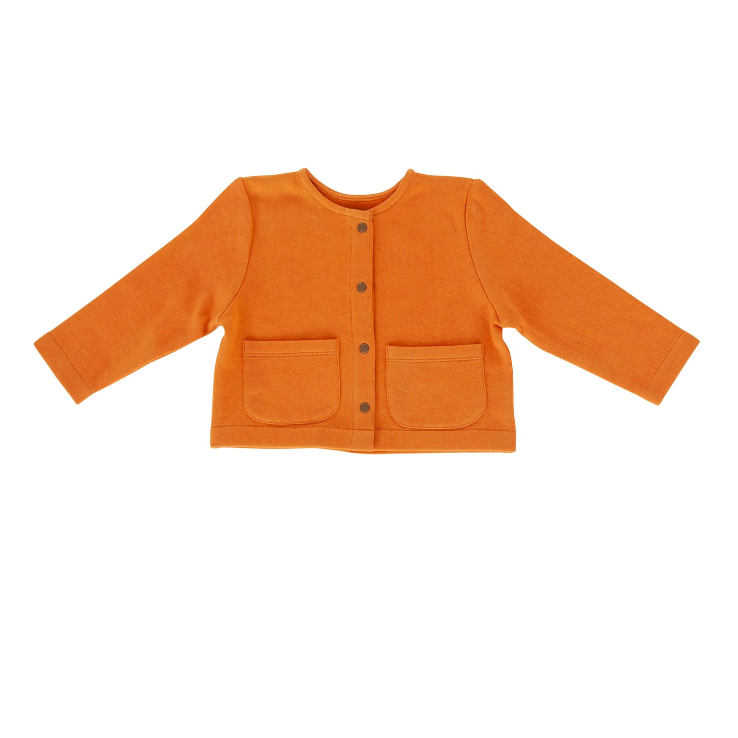 Wonton Fleece Jacket Peach Caramel