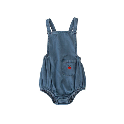 Poss Denim Apple Romper