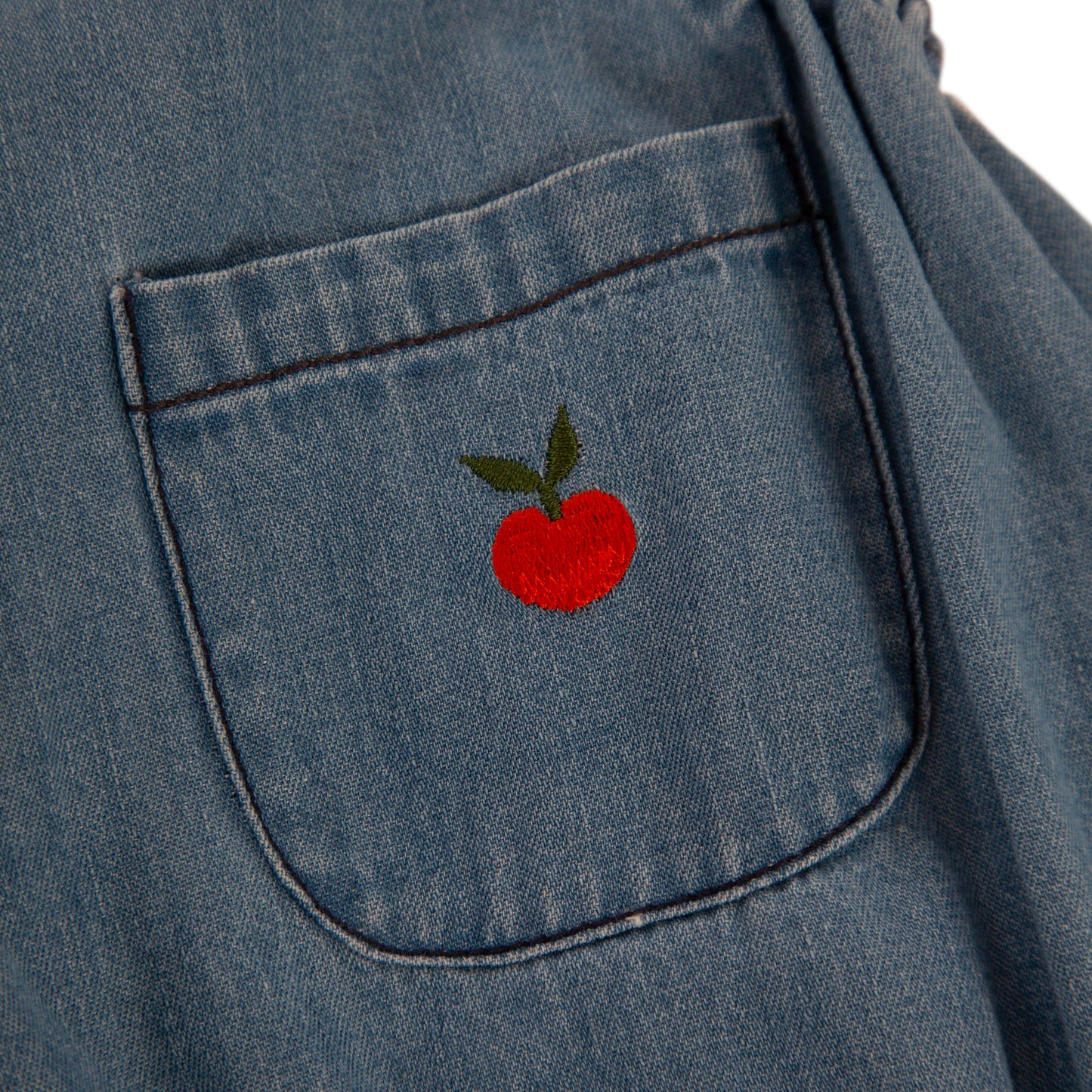 Poss Denim Apple Romper