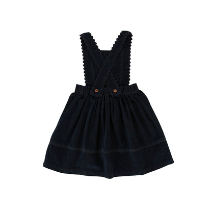 Earla Pinafore Blueberry