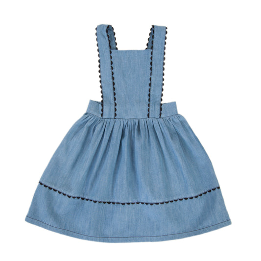 Earla Pinafore Denim