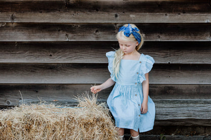 Atashi  Dress Blue Aqua