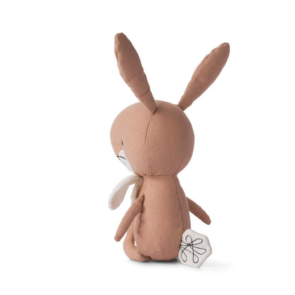 Picca Loulou pink rabbit Robin in giftbox - 18 cm