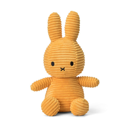 Miffy Sitting Corduroy Yellow (23cm)