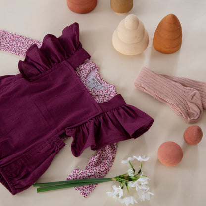 Ling playsuit in hawthorne rose