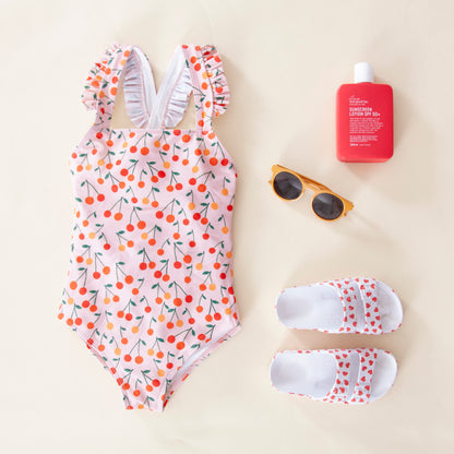 Aloe One Piece Cherry Print