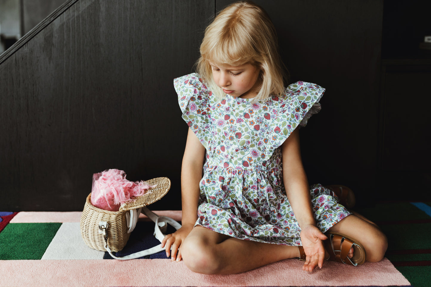 Marly Dress Strawberry Fields