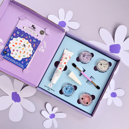 Nancy Purple Pretty Play Kids Makeup Deluxe Box