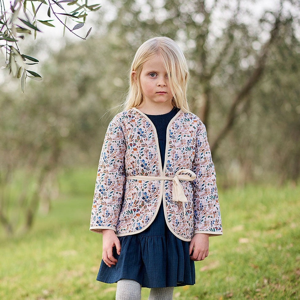 Demi Quilted Jacket Botanical