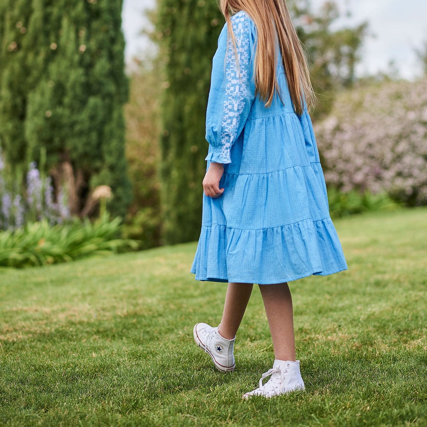 Shelby Dress Lichen Blue