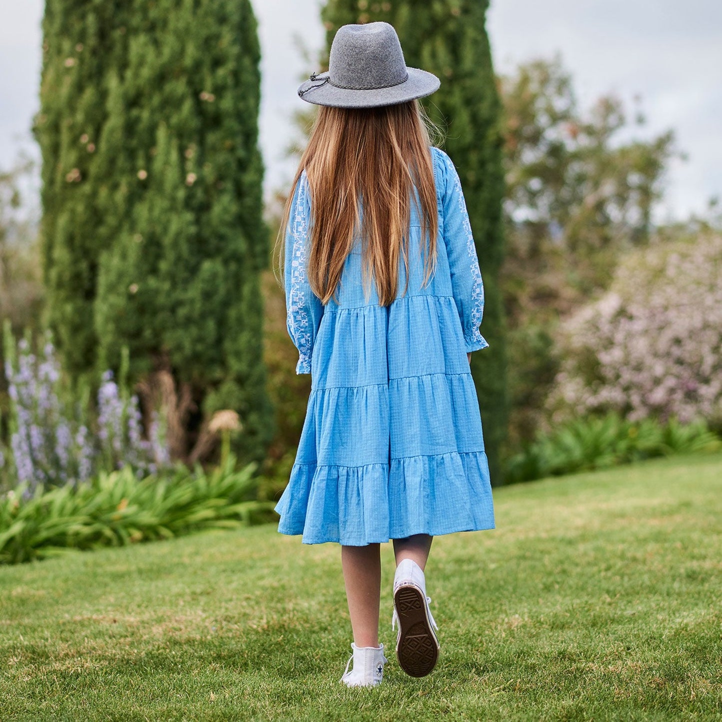 Shelby Dress Lichen Blue