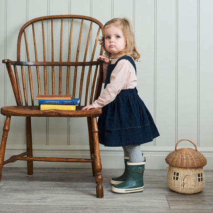 Earla Pinafore Blueberry