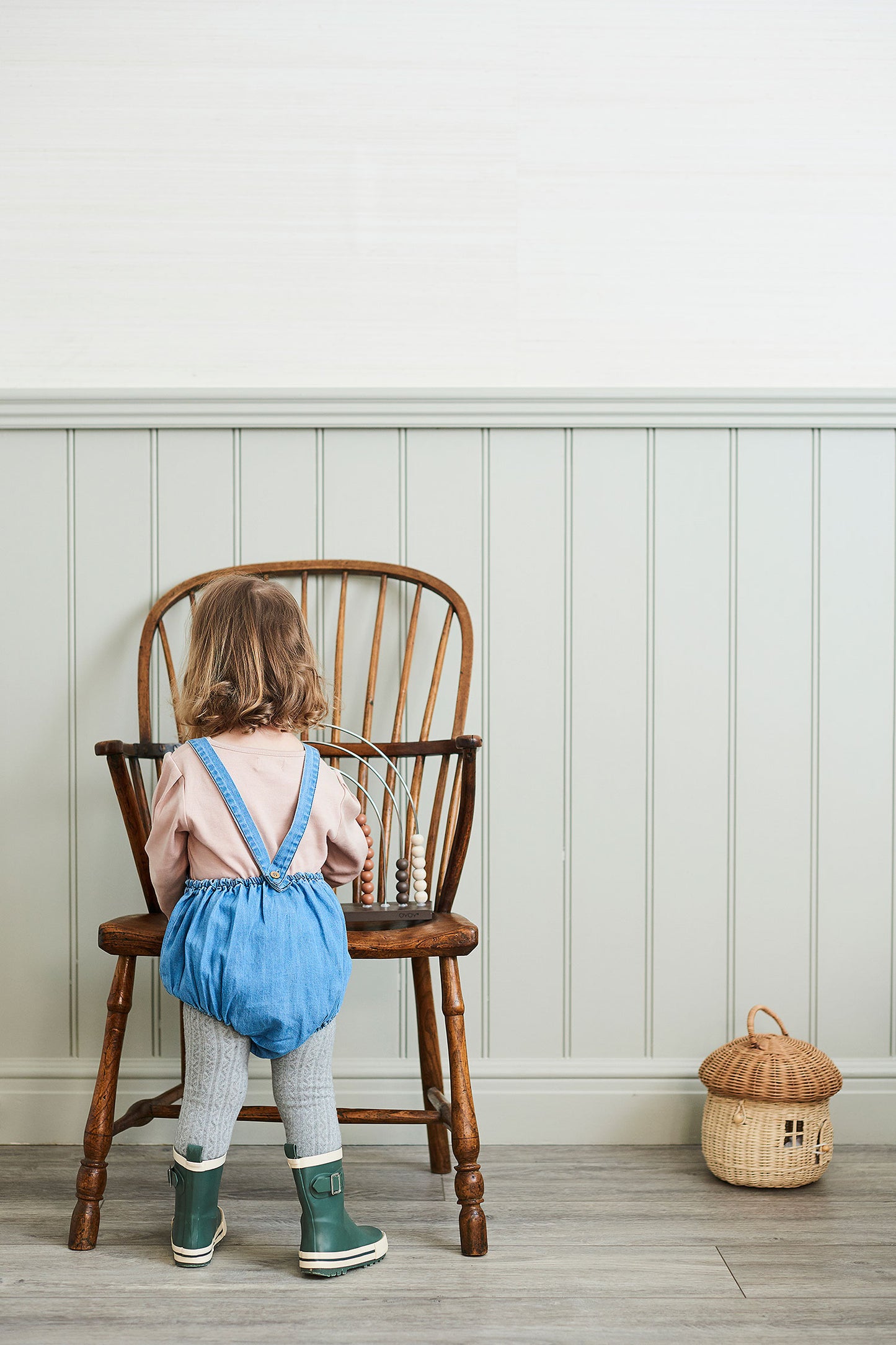 Poss Denim Apple Romper