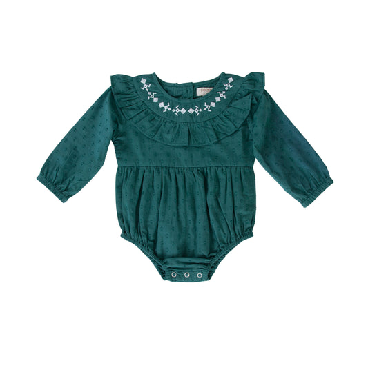 Sydney playsuit in silver pine