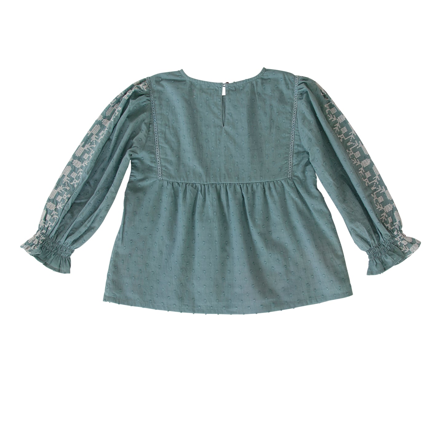 Cassie Shirt in blue surf